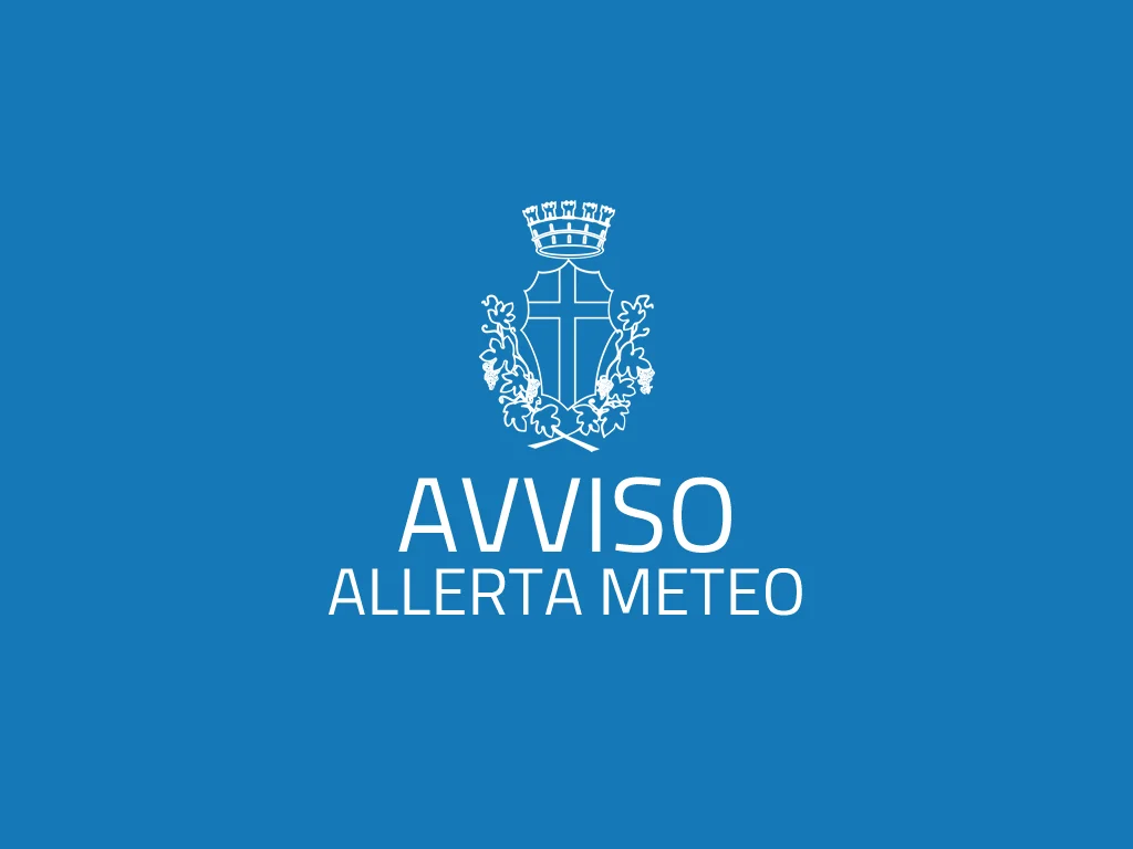 Avviso criticità per rischio idrogeologico per temporali