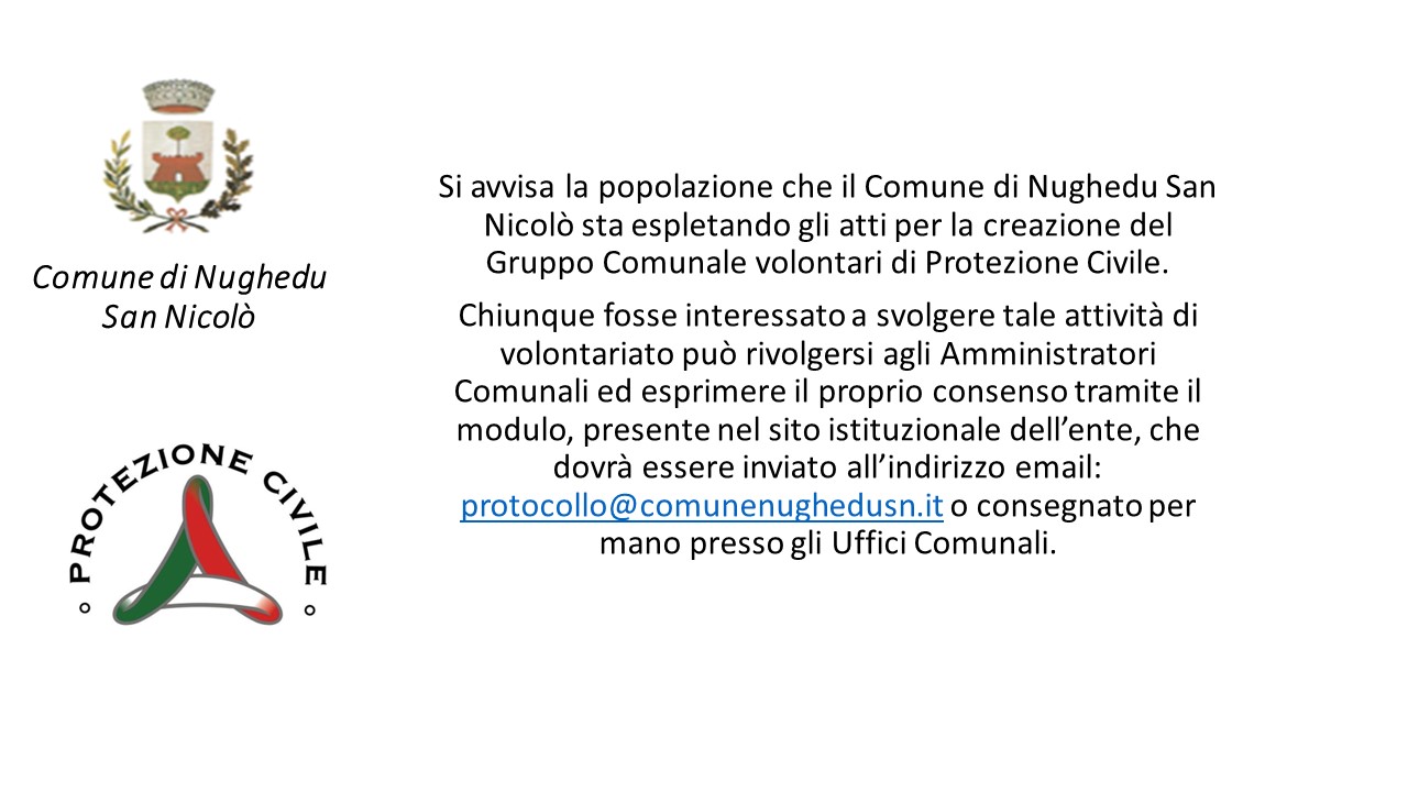 PROTEZIONE CIVILE