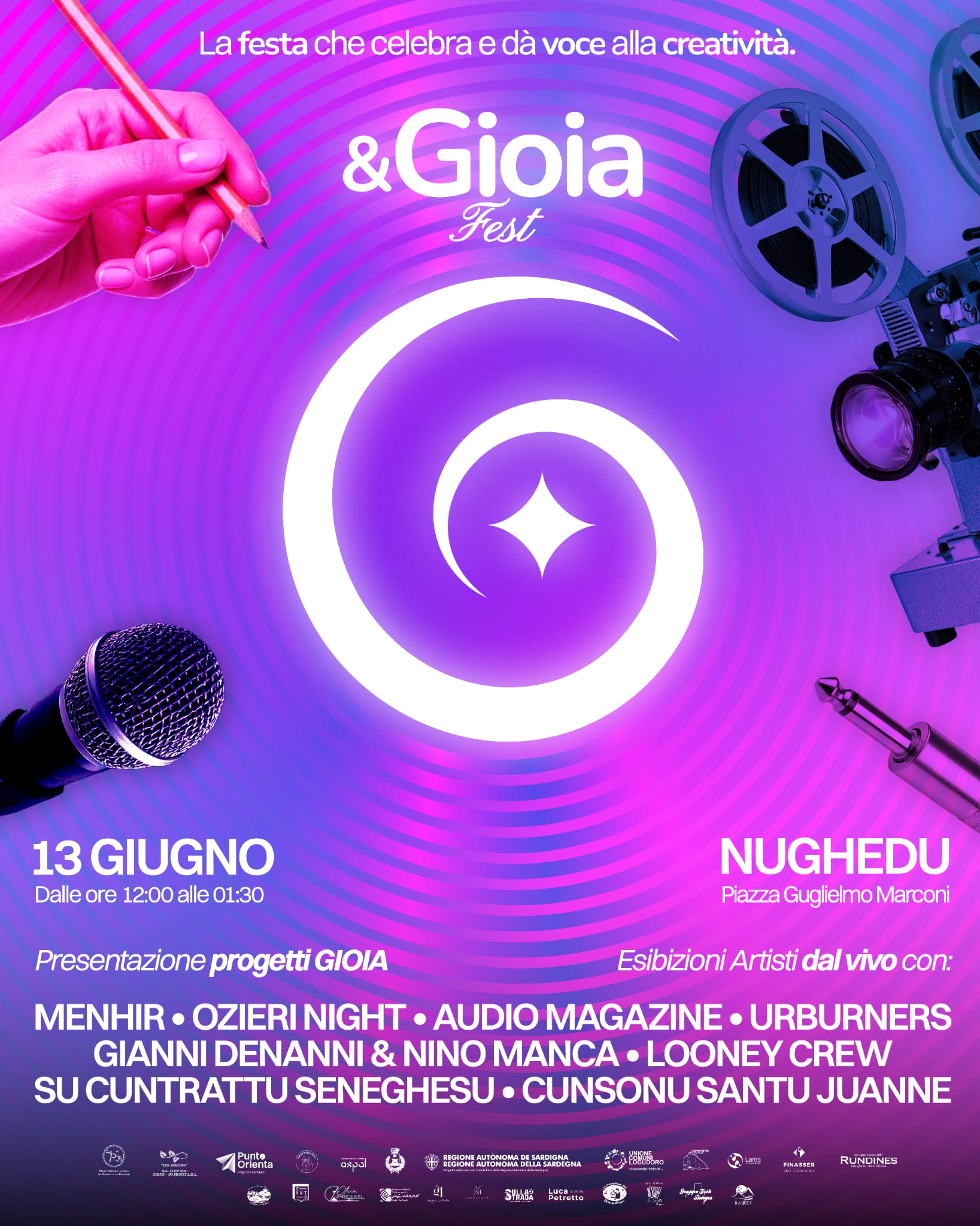 Evento conclusivo Progetto Gio.I.A. (Giovani in Azione) 13 Giugno 2025 Comune di Nughedu San Nicolò